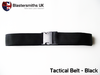 Simple black tactical belt by BSUK